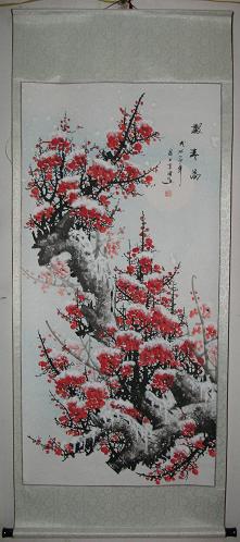李林国画梅花